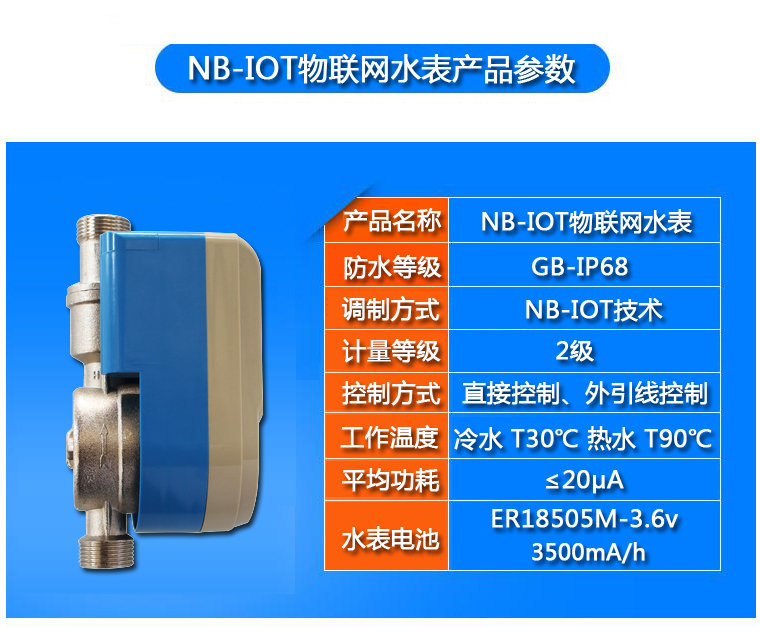 NB-IOT物联网水表